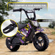 MotoTec 24v 250w (HP120E) Electric Powered Mini Bike Purple - Image 5