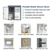 Chery Industrial Portable Mobile Shower Room