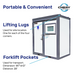 Chery Industrial Portable Mobile Shower Room