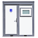Chery Industrial Portable Mobile Shower Room