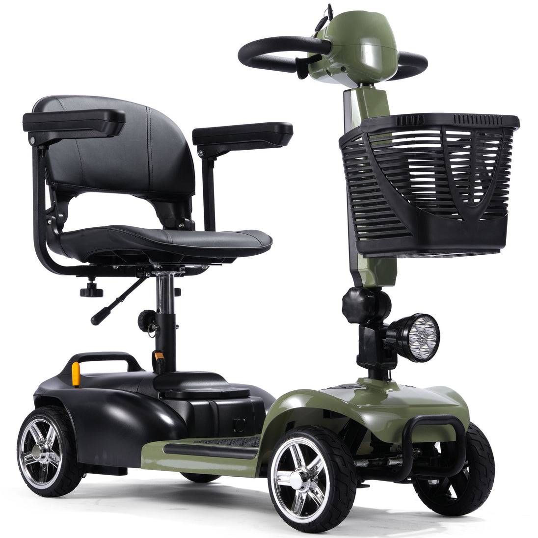 MotoTec Mobility Scooter 24v 250w PLUS Green - Image 3