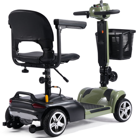MotoTec Mobility Scooter 24v 250w PLUS Green - Image 4