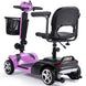 MotoTec Mobility Scooter 24v 250w PLUS Pink - Image 3