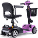 MotoTec Mobility Scooter 24v 250w PLUS Pink - Image 4