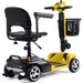 MotoTec Mobility Scooter 24v 250w PLUS Yellow - Image 4
