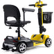 MotoTec Mobility Scooter 24v 250w PLUS Yellow - Image 4