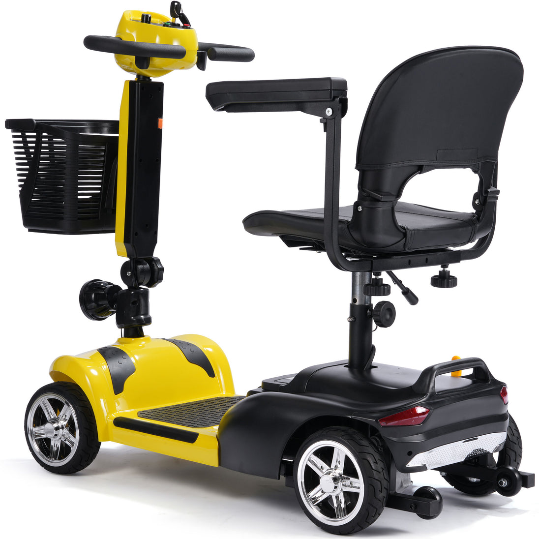 MotoTec Mobility Scooter 24v 250w PLUS Yellow - Image 5