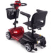 MotoTec Mobility Scooter 24v 250w Red - Image 3