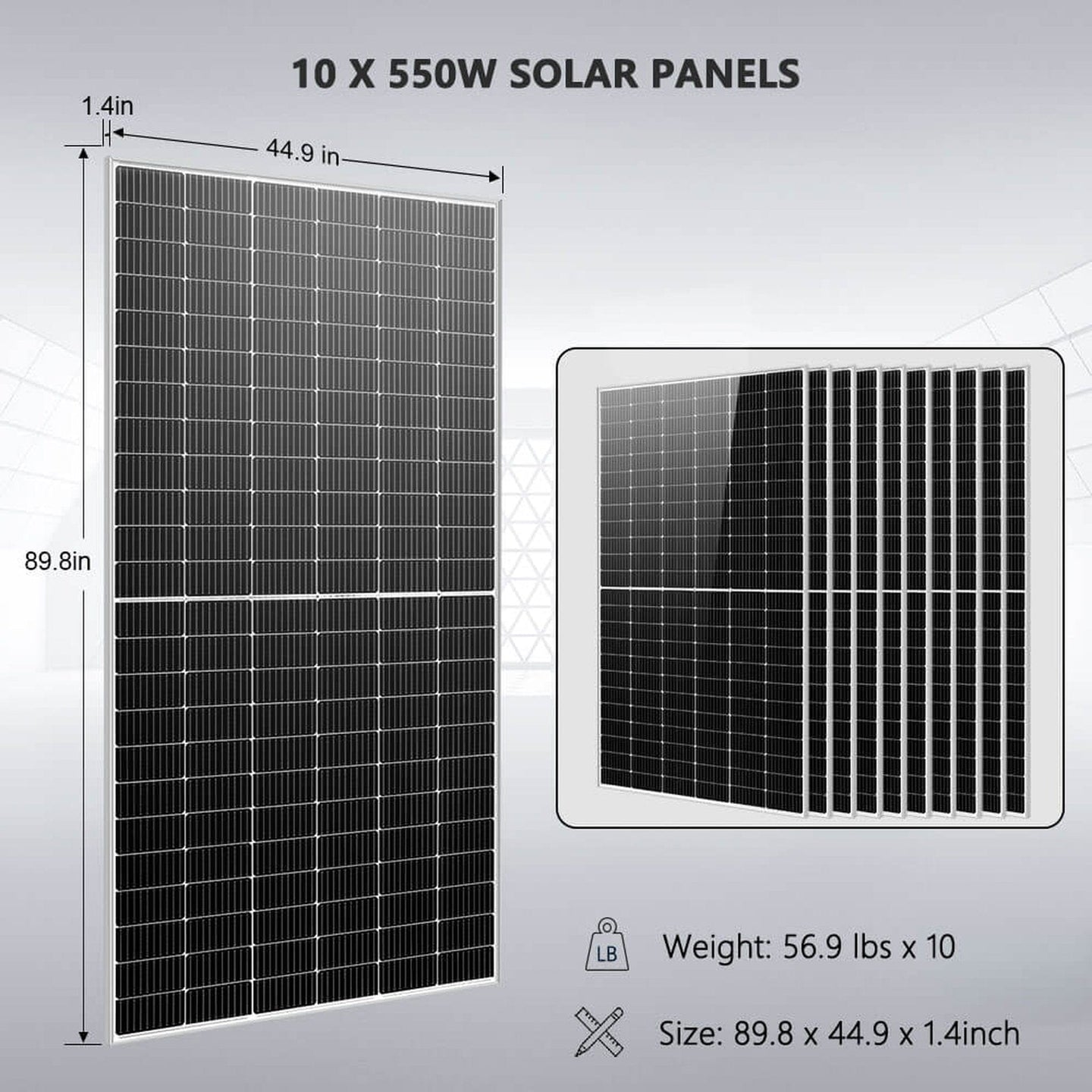 SunGold Power | Off Grid Solar Kit 10KW Inverter | SGM-10K20