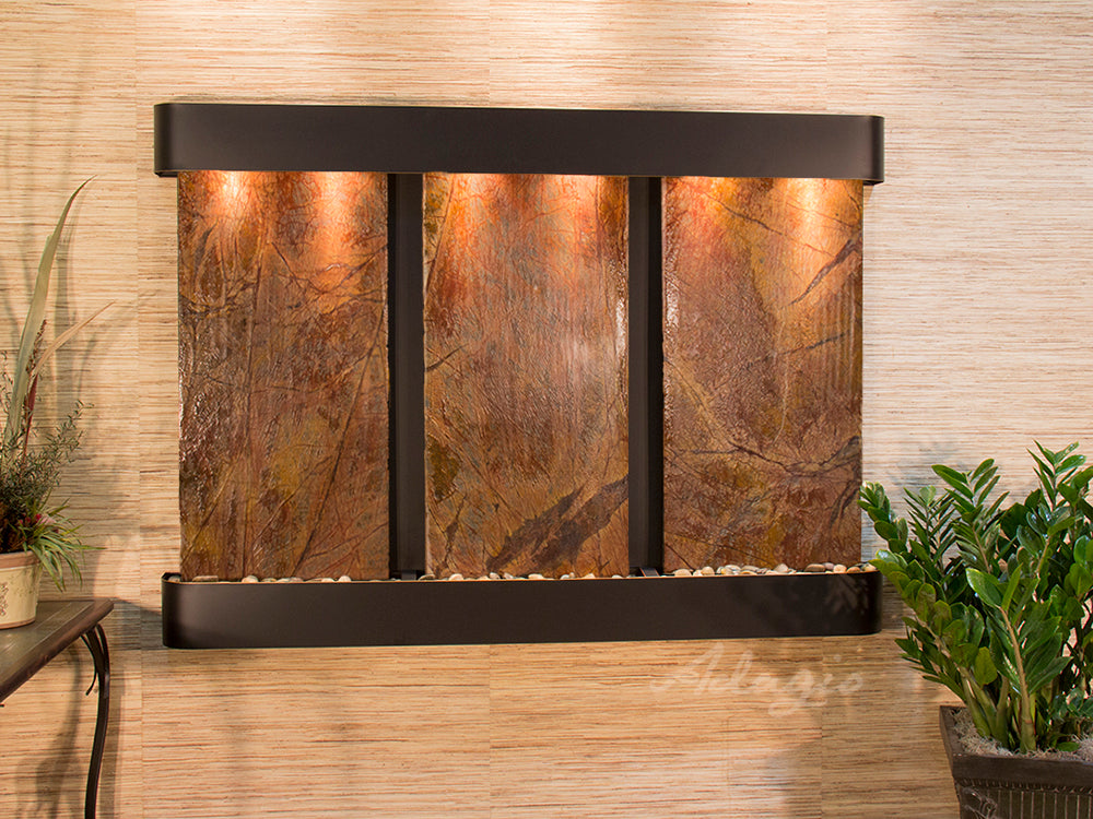 Adagio Olympus Falls Indoor Wall Fountain