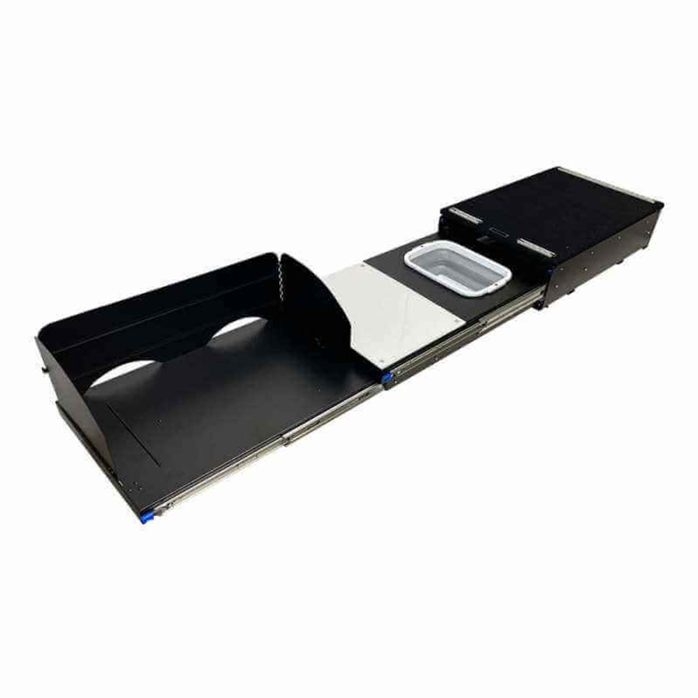 OVS | Camp Cargo Box Kitchen With Slide Out Sink, Cooking Shelf and Work Station | 21010401