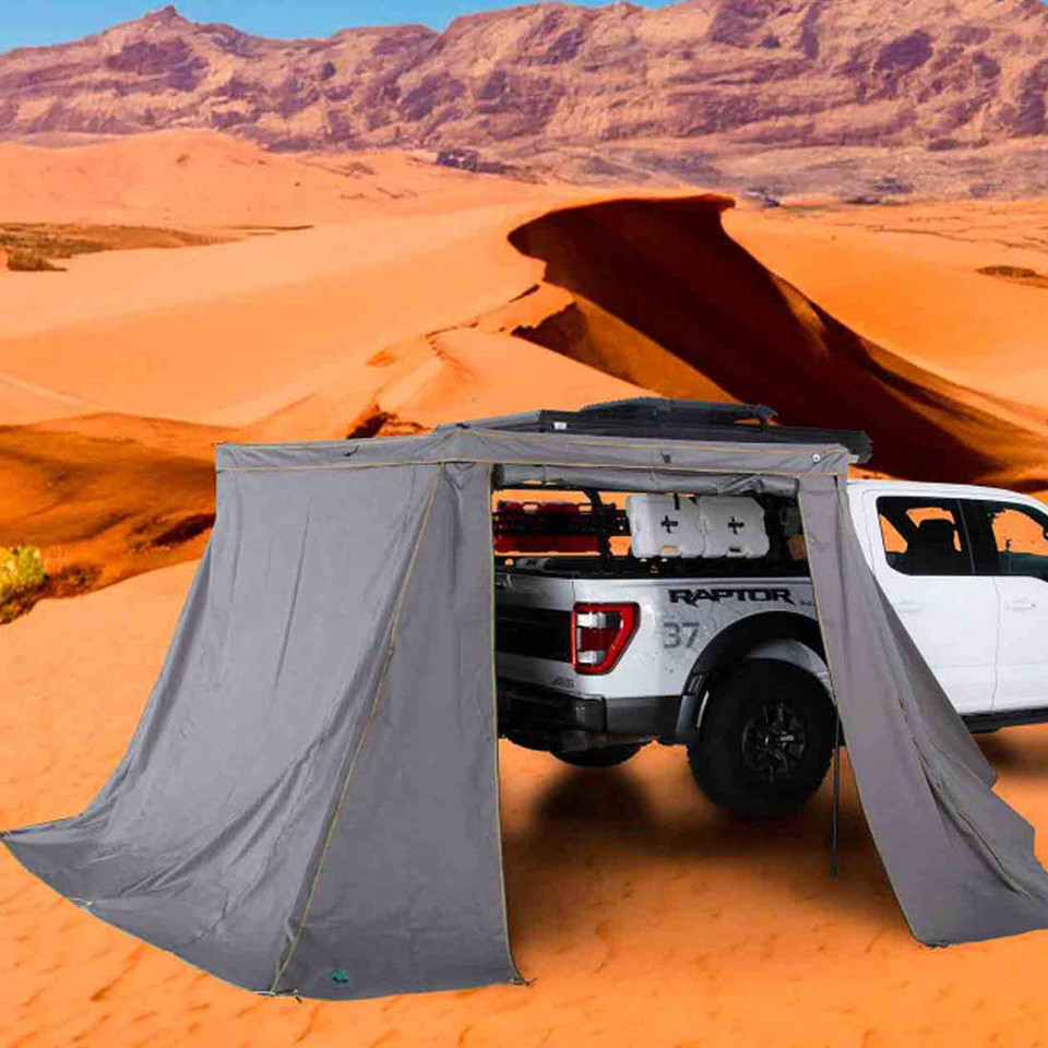 OVS | HD Nomadic 270 LT Awning Wall 2 Piece Kit - Passenger Side | 19589908