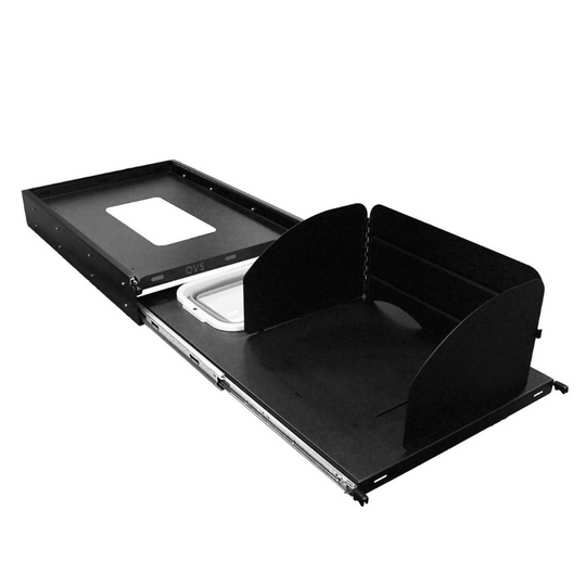 OVS | Large Refrigerator Tray and Sink Slide - Black Powder Coat Universal | 21010508