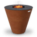 Arteflame One Series 40" - XXL Flat-Top Charcoal Grill & Fire Bowl (Single-Piece CORTEN Body)