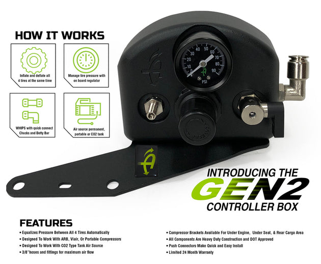 OVS | 4 Tire Inflation System For Ford Raptor | 220-0118