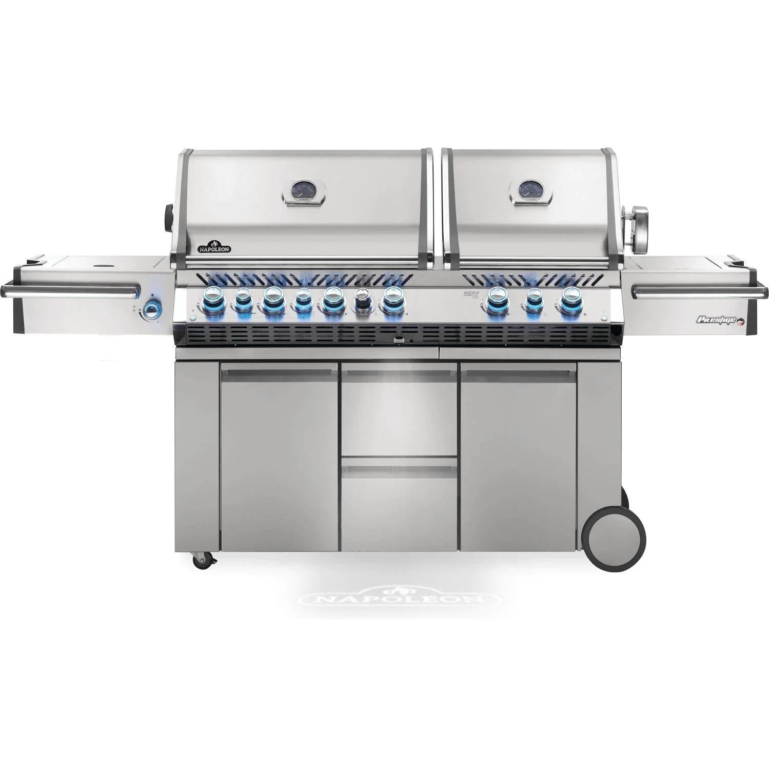 Napoleon | Prestige PRO 825 6-Burner Natural Gas Grill w/ Rotisserie & Power Burner | PRO825RSBINSS-3