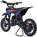 MotoTec Pioneer 49cc 2-Stroke Dirt Bike Red - Image 4