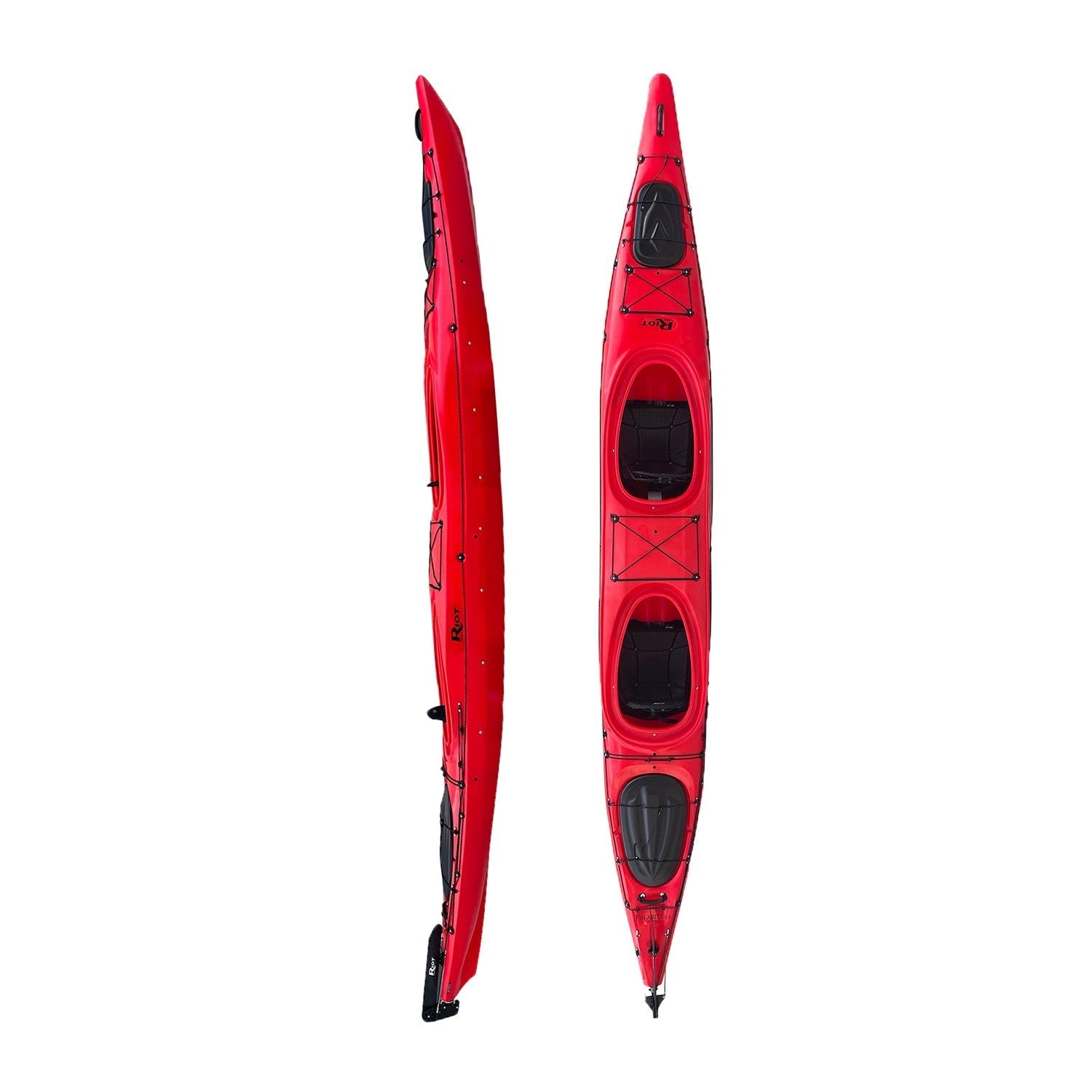 Riot | Polarity 16.5 Rudder Tandem Kayak