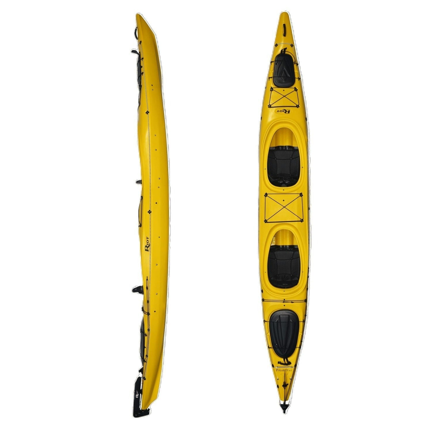 Riot | Polarity 16.5 Rudder Tandem Kayak