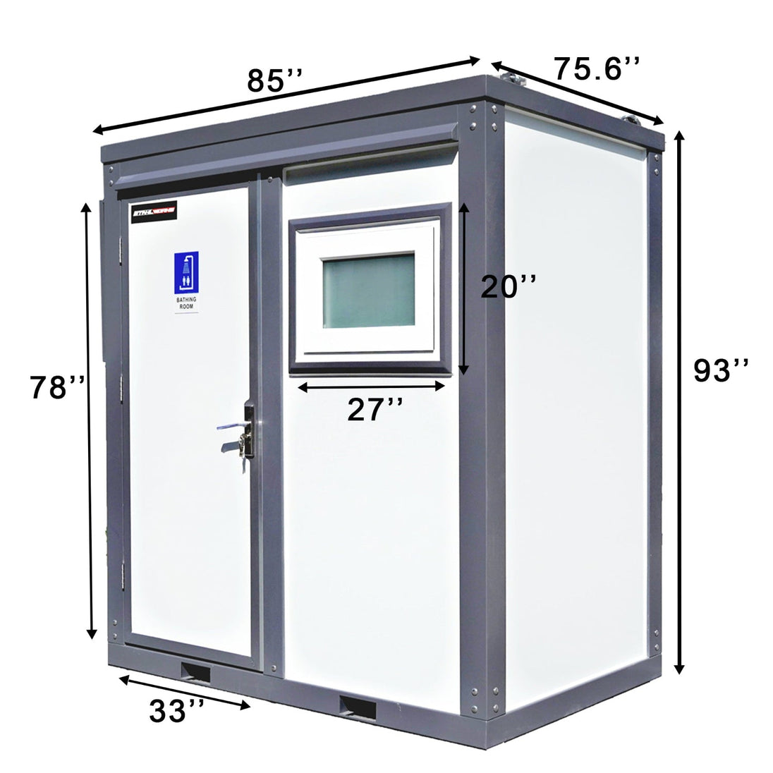 Chery Industrial Portable Mobile Shower Room