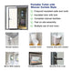 Chery Industrial Portable Toilet with Shower Curtain Style