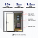 Chery Industrial Portable Toilet with Shower Curtain Style