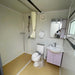 Chery Industrial Portable Toilet with Shower Curtain Style