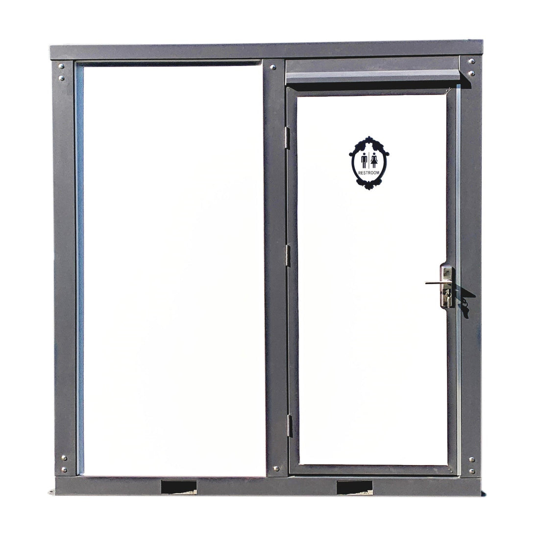 Chery Industrial Portable Toilet with Shower Curtain Style