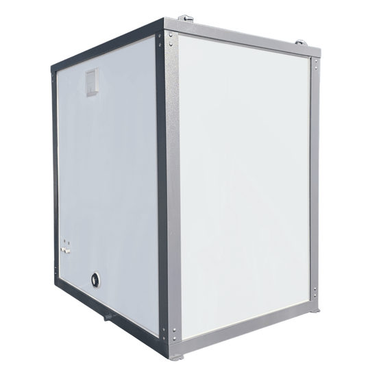 Chery Industrial Portable Toilet with Shower Curtain Style