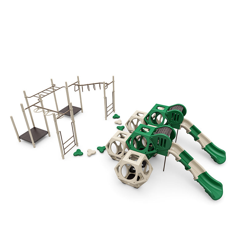 Wisdom | WiseNEX Dallas Climbers and Slides Set | QSFS-CL0013