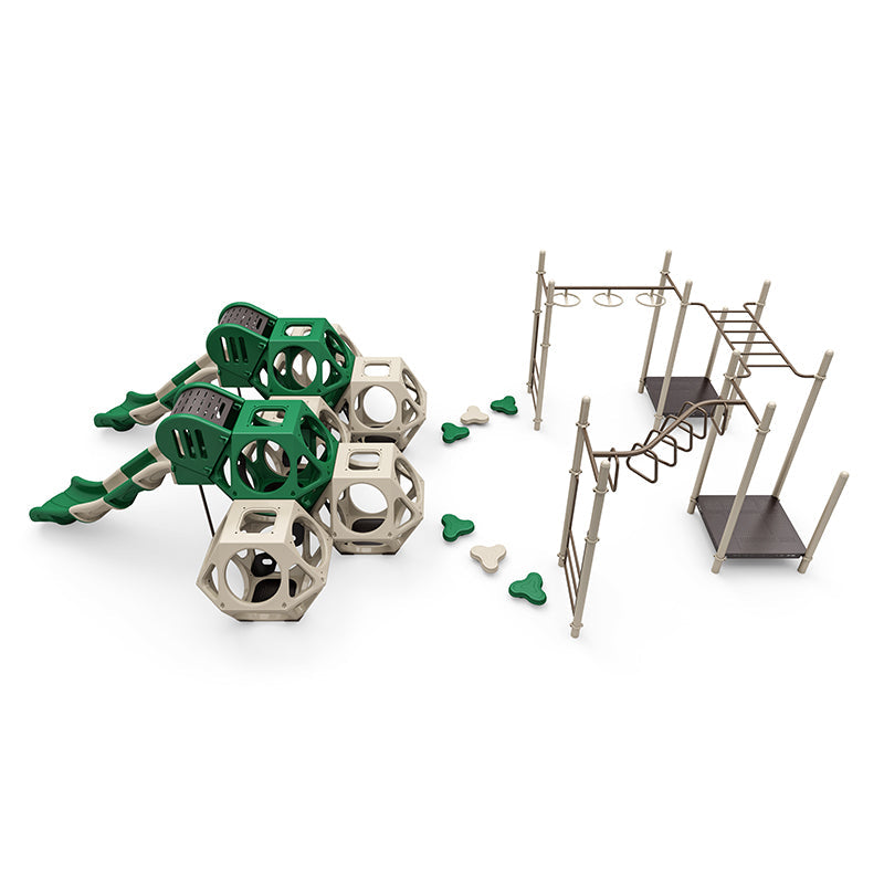 Wisdom | WiseNEX Dallas Climbers and Slides Set | QSFS-CL0013