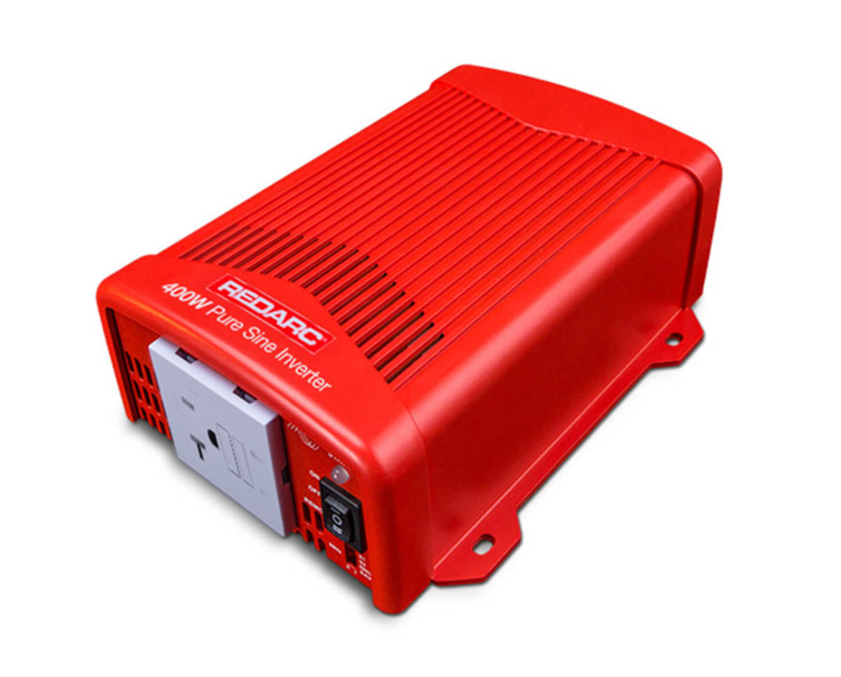 Pure Sine Wave Inverter 400W - GFCI AC Outlet