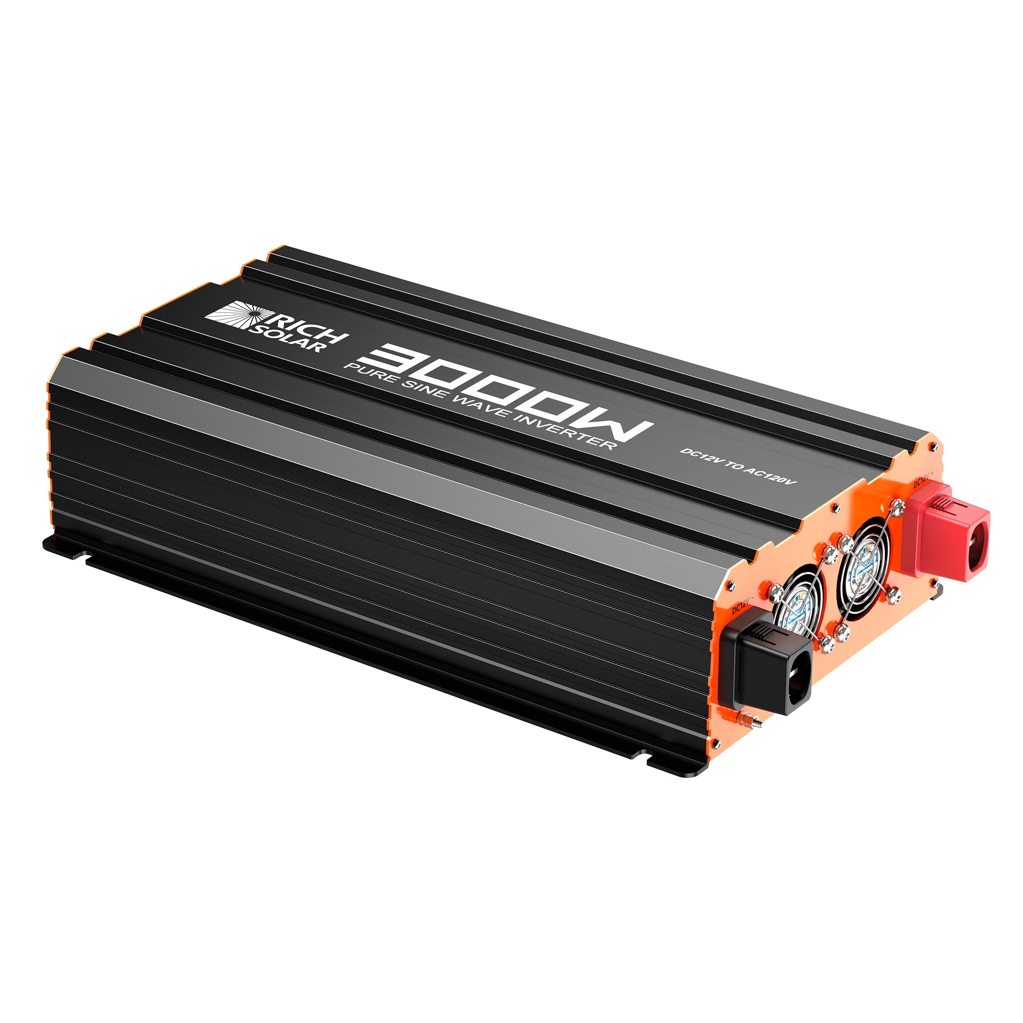 NOVA PURE 3K | 3000 Watt (3kW) 12 Volt Industrial Pure Sine Wave Inverter | Powerful 3000W 12V Off-Grid Inverter for RVs, Trailers, Campers, Vans, Trucks, Overlanders, Boats | Top Rated