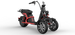 SoverSky T100 Electric Trike | 4000W 60V 50Ah - Red