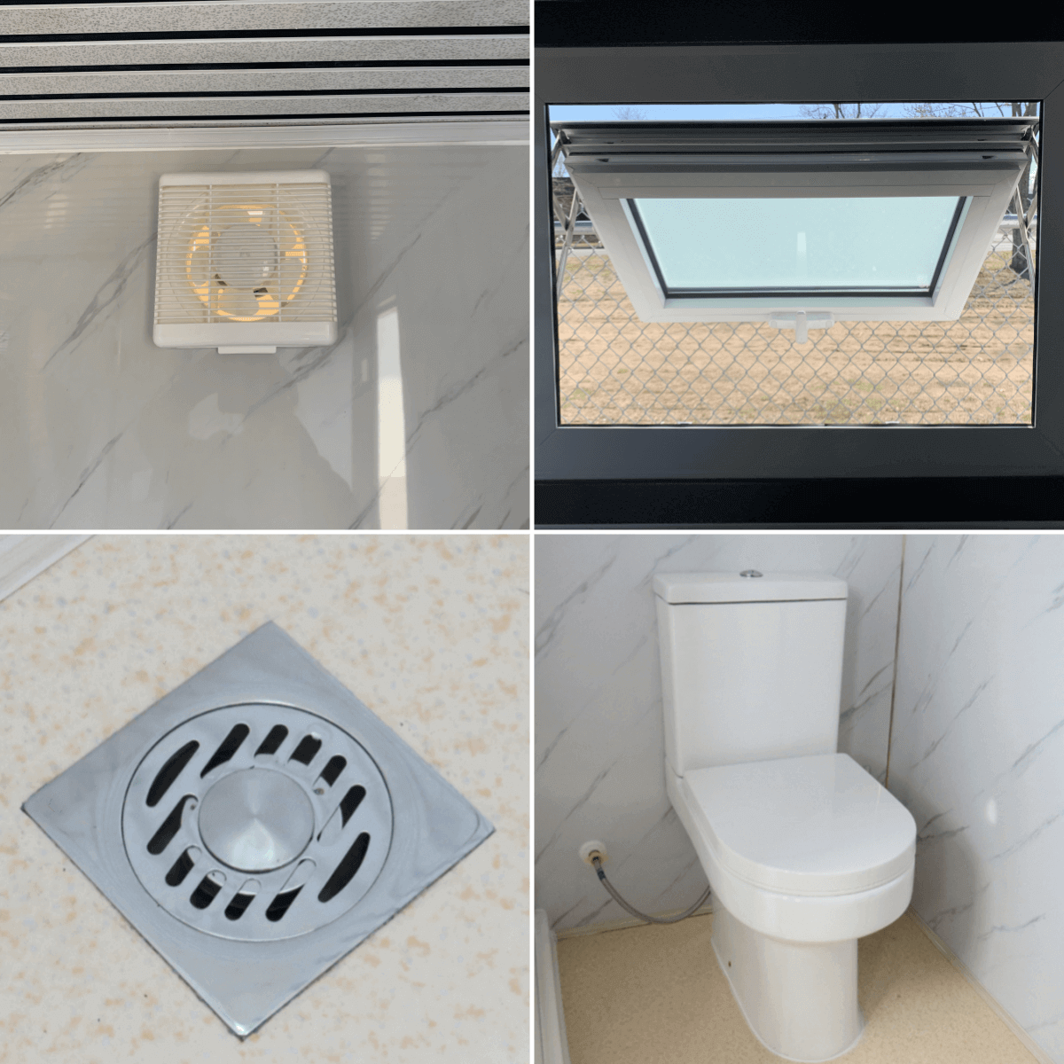 Chery Industrial Portable Restroom w/ Showers