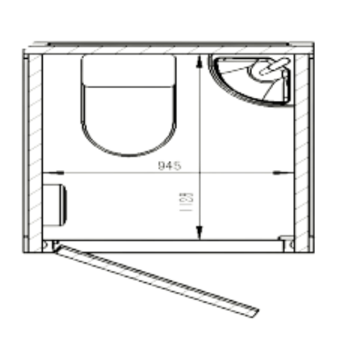 Chery Industrial Portable Restroom w/ Sink
