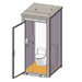Chery Industrial Portable Restroom w/ Sink