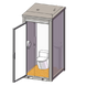 Chery Industrial Portable Restroom w/ Sink