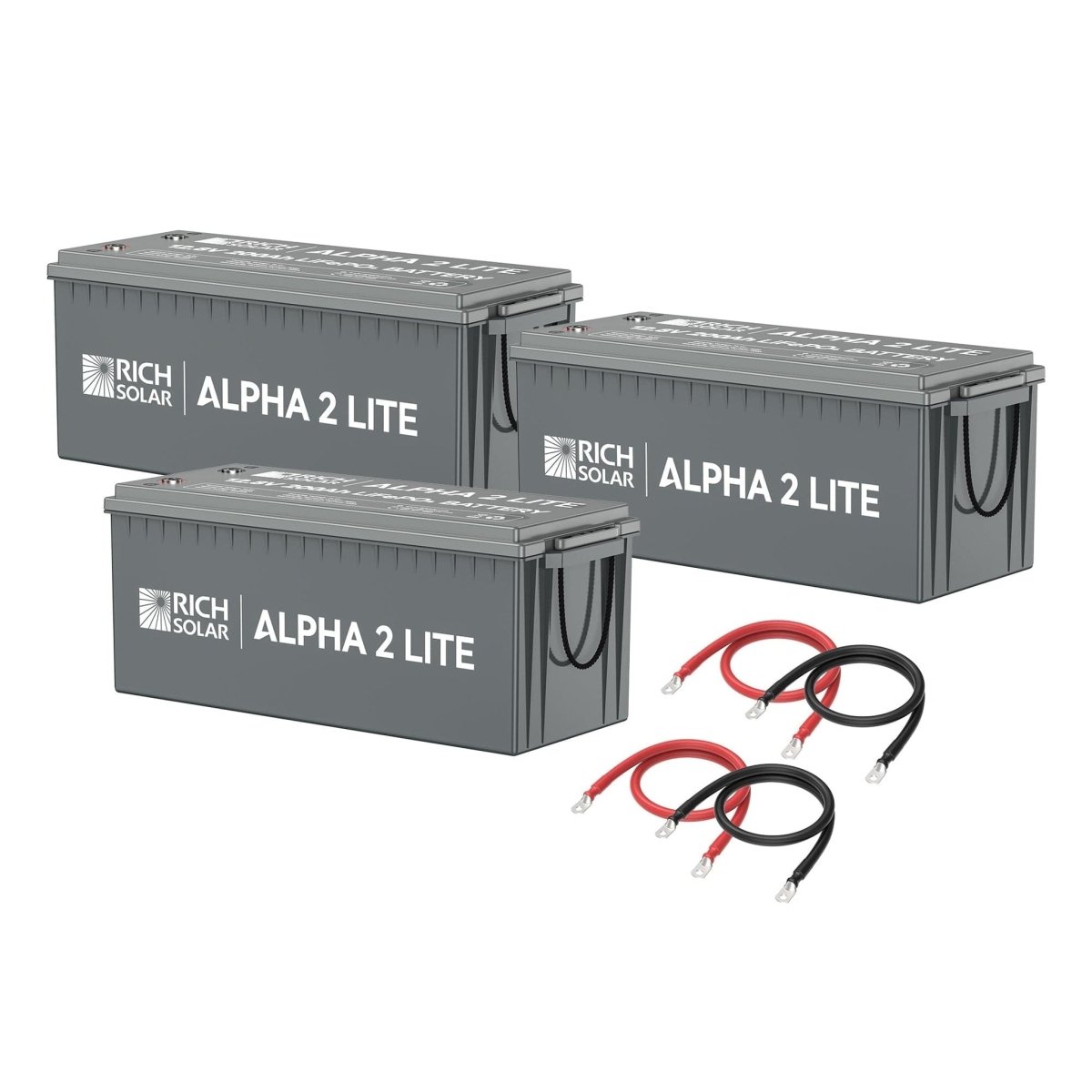 Rich Solar OffGrid Battery Kit 600Ah