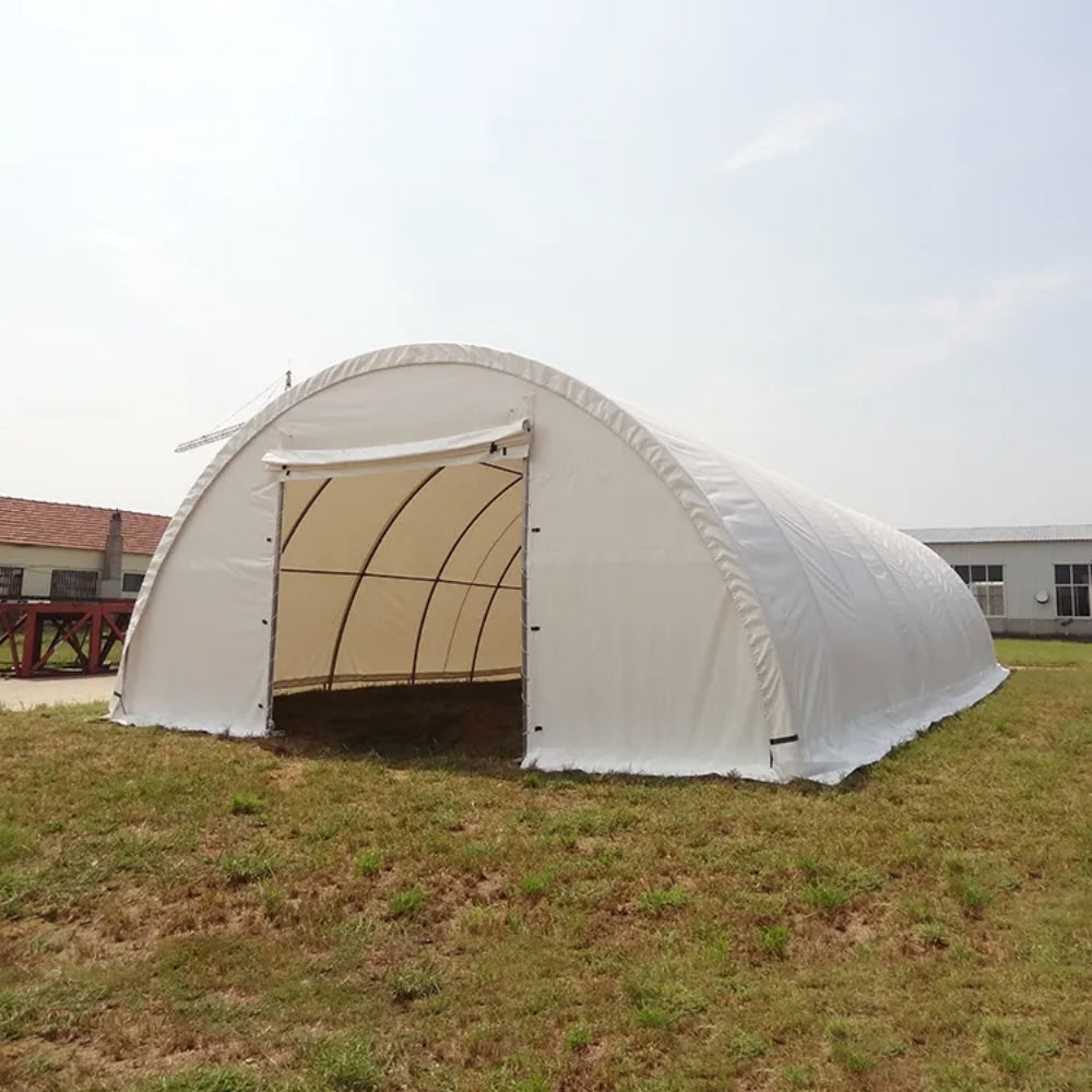 Chery Industrial Front/Rear Panel with Roll-up Door for W40'xL80'xH20' Storage Shelter