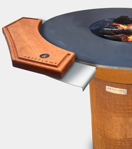 Arteflame Custom Cherry Wood Cutting Block for 40"  - Elegant and Durable