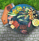 Arteflame Custom Cherry Wood Cutting Block for 30"  - Enhance Your Cooking