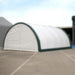 Chery Industrial Front/Rear Panel with Zipper Door for W20'xH12' Storage Shelter