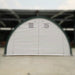 Chery Industrial Front/Rear Panel with Zipper Door for W20'xH12' Storage Shelter