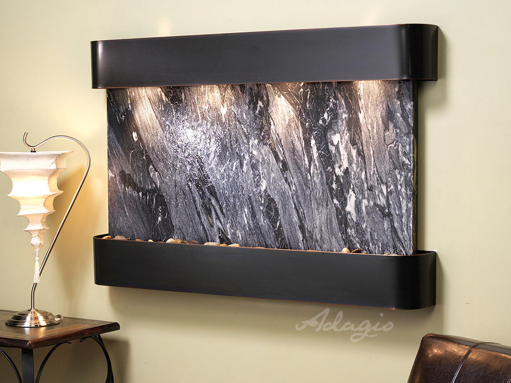 Adagio Sunrise Springs Indoor Wall Fountain - Thumbnail 4