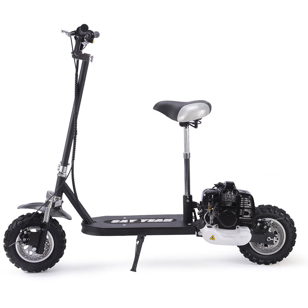 MotoTec | Say Yeah 49cc Gas Scooter | SY-Gas-Scooter-49cc_Black