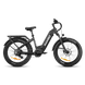 Rambo Savage 2.0 Fat Tire Electric Hunting Bike - Matte Black - 15Ah