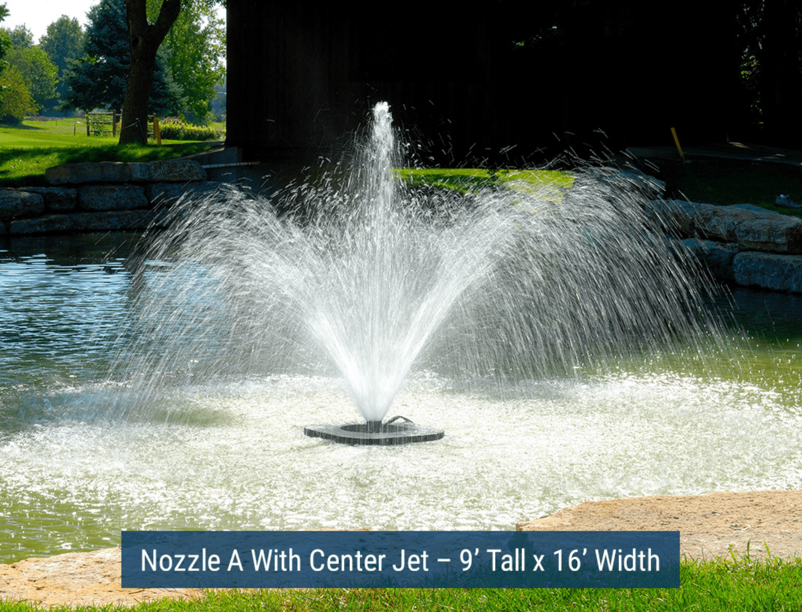 Air-O-Lator | Font'N-Aire Legacy 1/2HP Floating Fountain