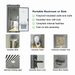 Chery Industrial Portable Restroom w/ Sink