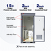 Chery Industrial Portable Restroom w/ Sink